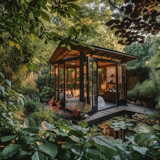 abri de jardin luxe