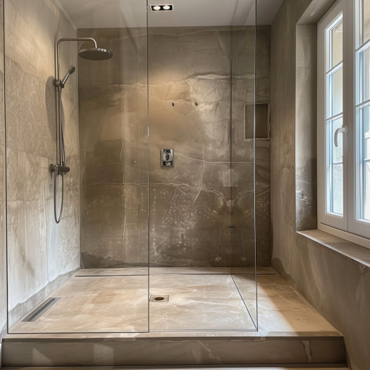Douche a l'italienne moderne
