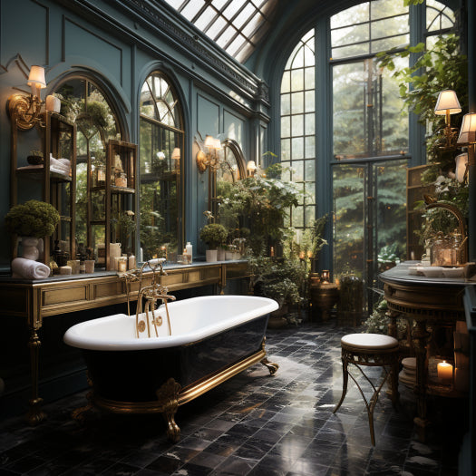 salle de bain de luxe