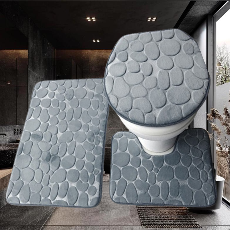Ensemble tapis salle de bain