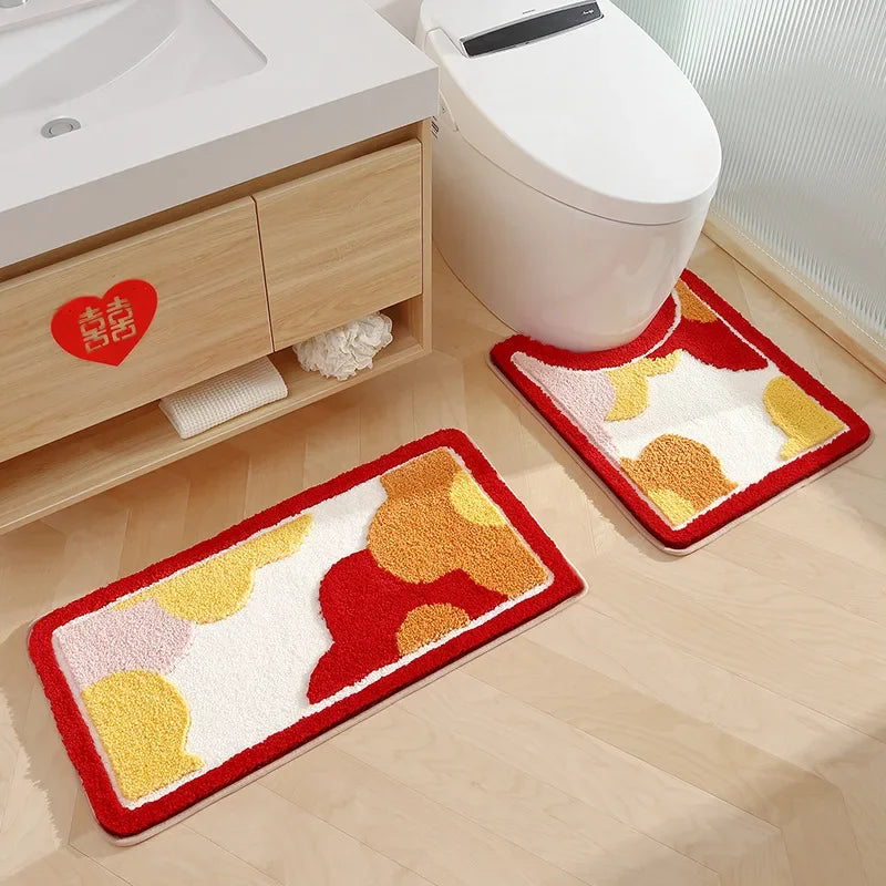 Tapis de bain Tunisie pack de deux