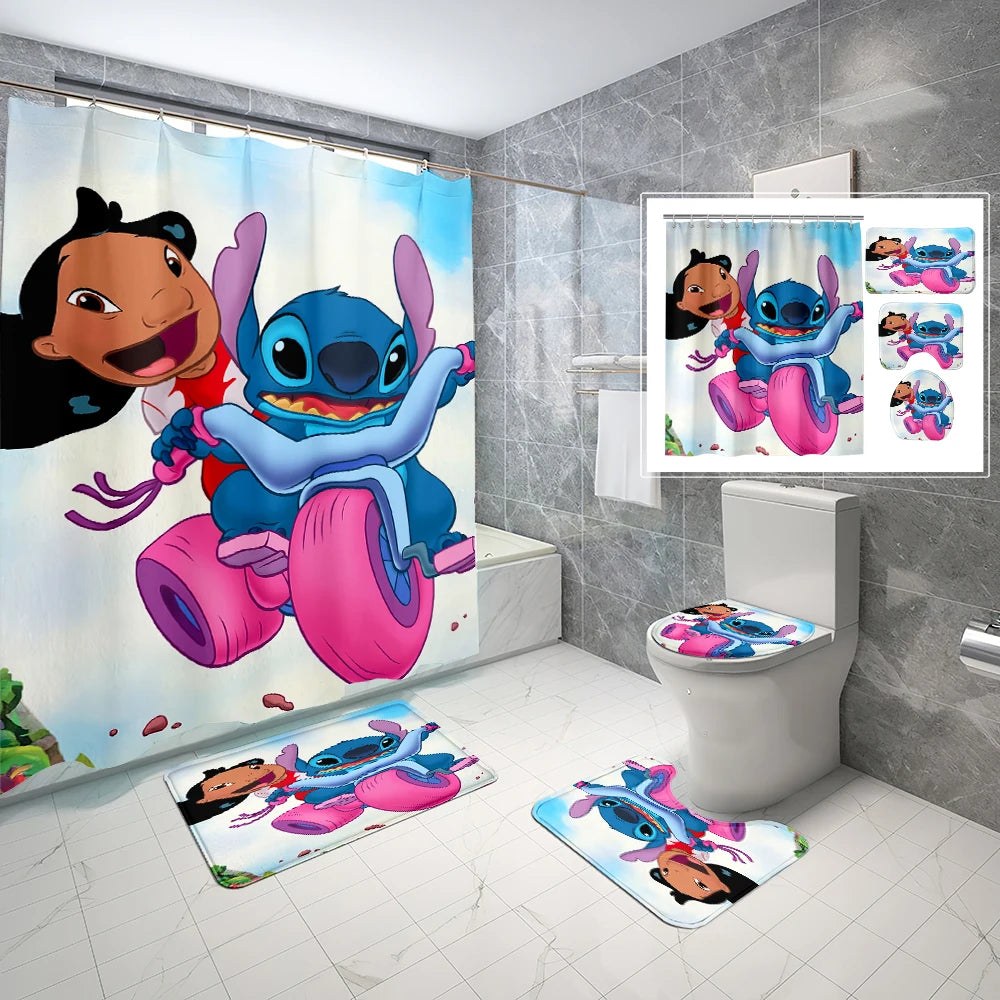 Tapis de bain lilo et stitch