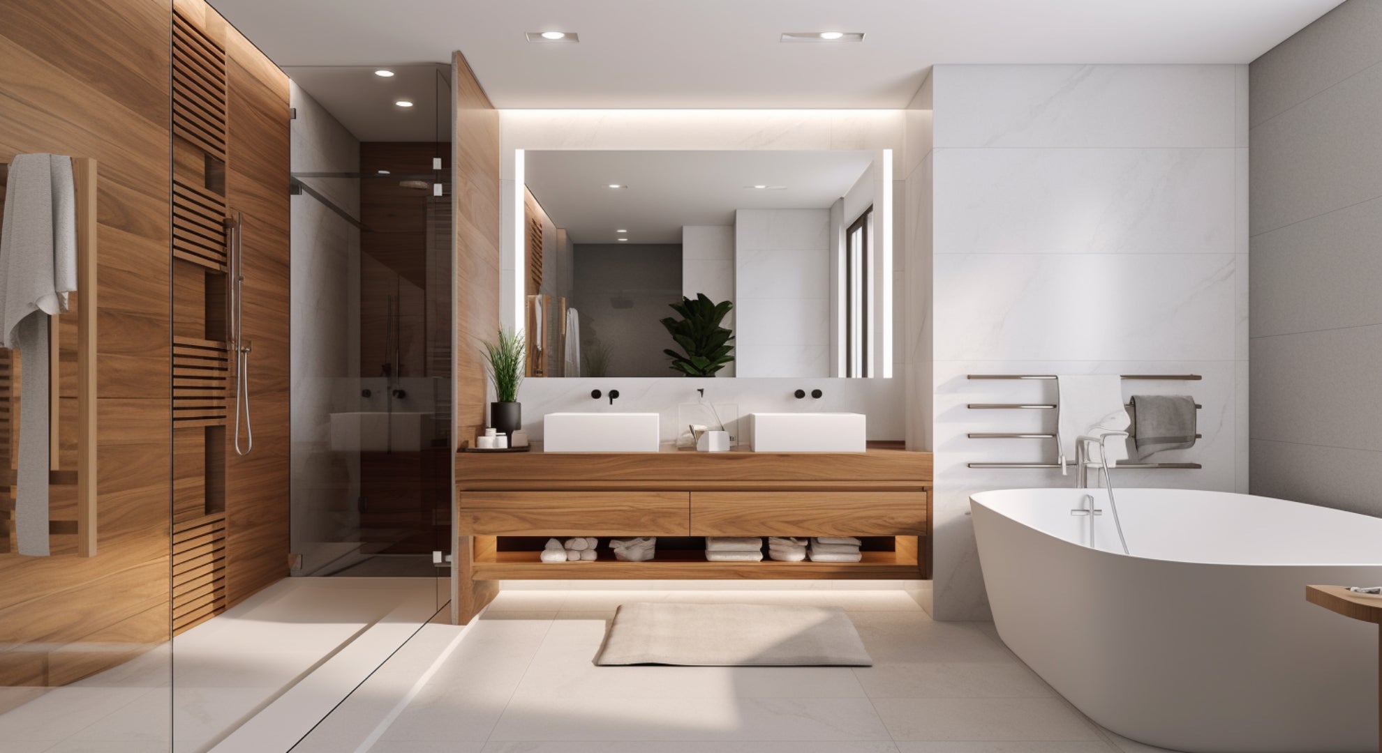 Tapis de bain en diatomite