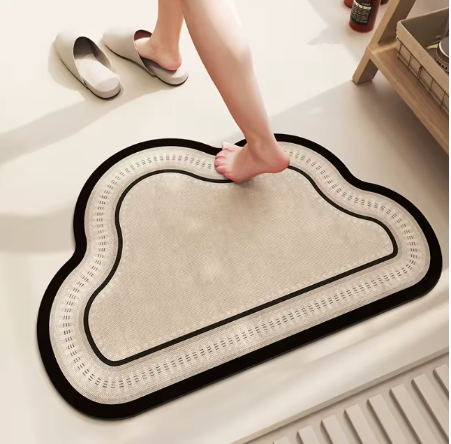 Tapis de bain nuage