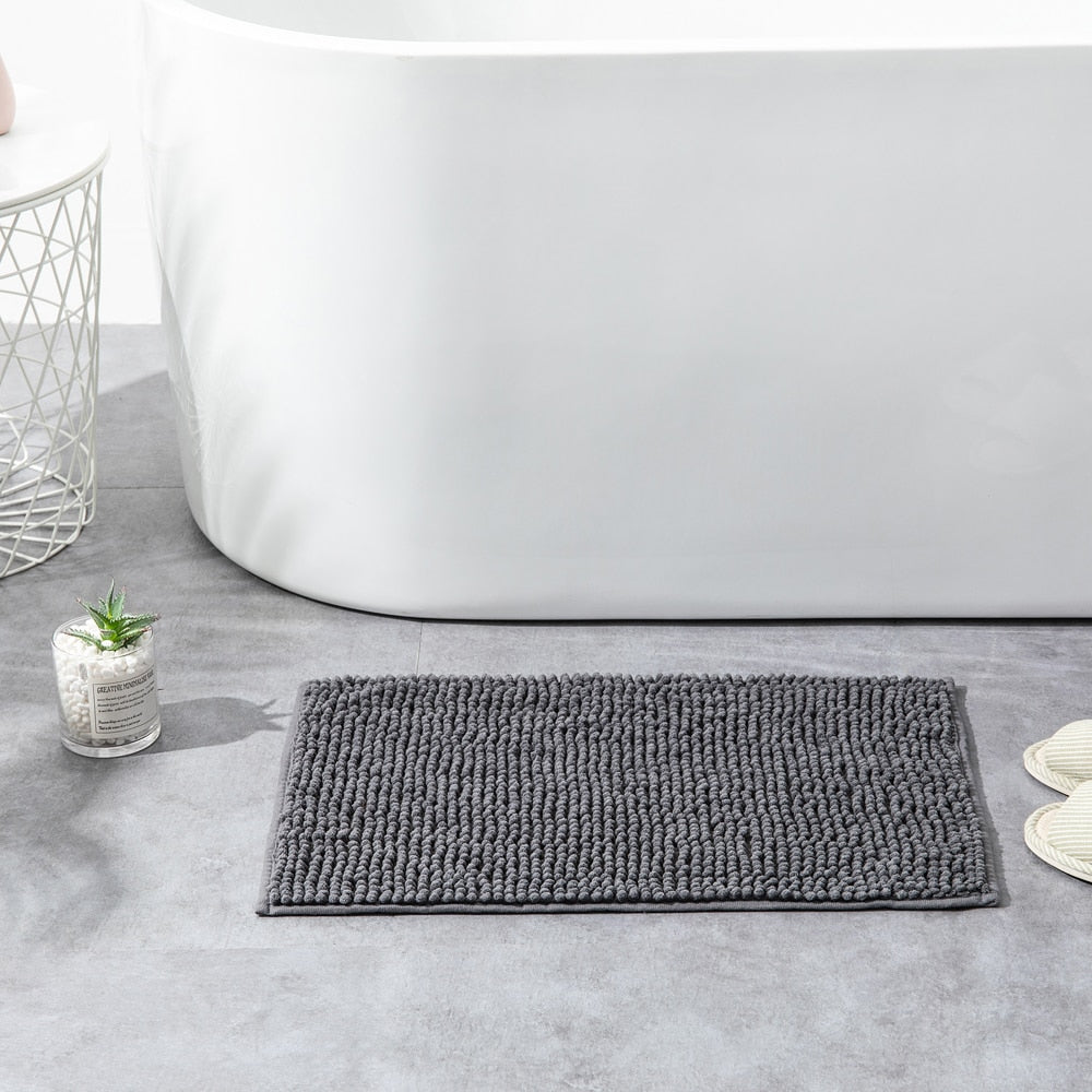 Tapis de bain en microfibre