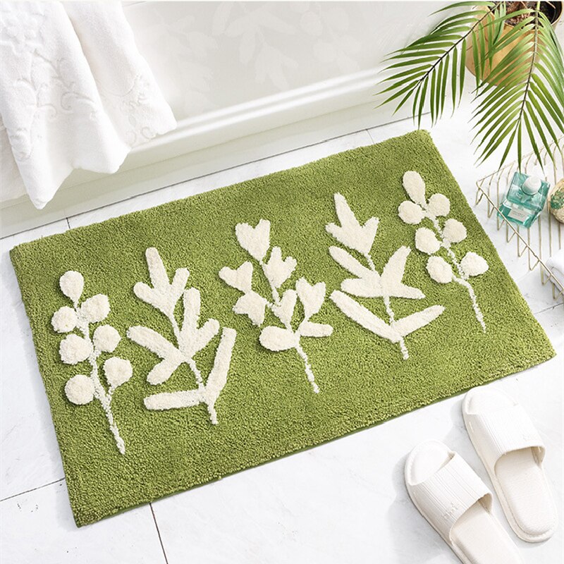 Tapis de bain japonais en algues