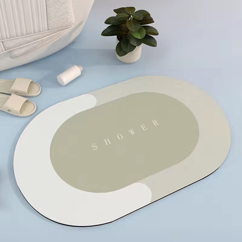 Tapis de bain magique révolutionnaire blanc