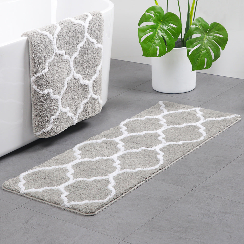 Grand tapis de salle de bain