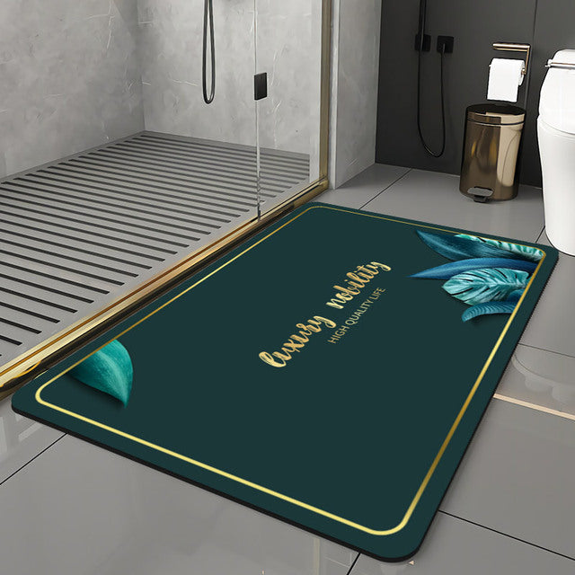 Tapis de bain en pierre diatomite