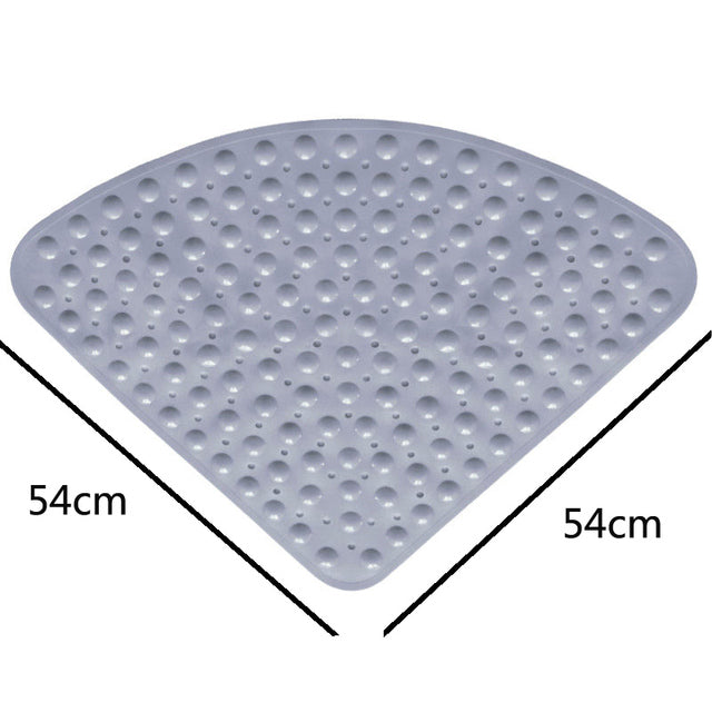 Tapis de bain pour baignoire d'angle