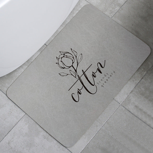 Tapis de bain design original