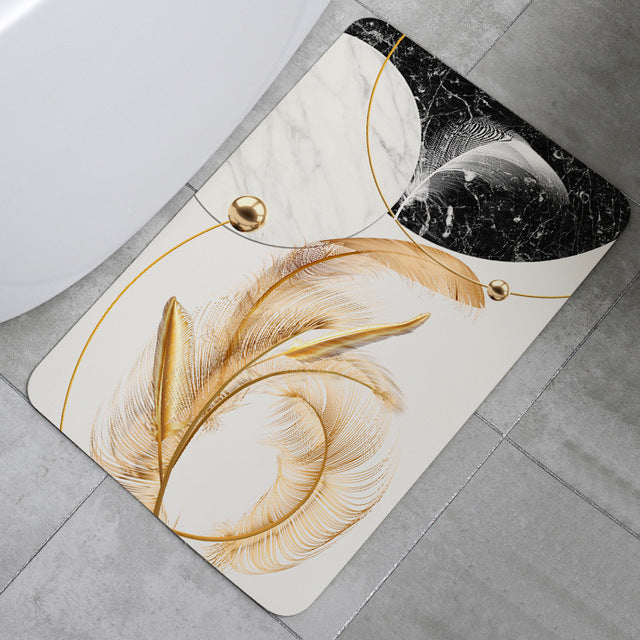 Tapis de bain design original