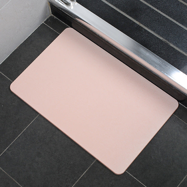 Tapis de bain en diatomite