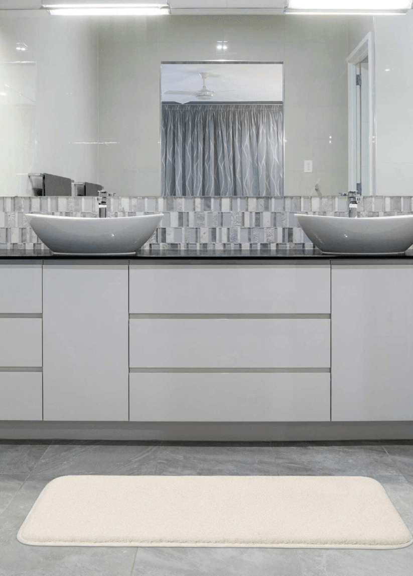 Tapis de bain moelleux