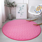 Tapis salle de bain rond 100 cm - Vignette | Nos tapis de bain 