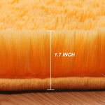 Tapis de bain rond orange - Vignette | Nos tapis de bain 