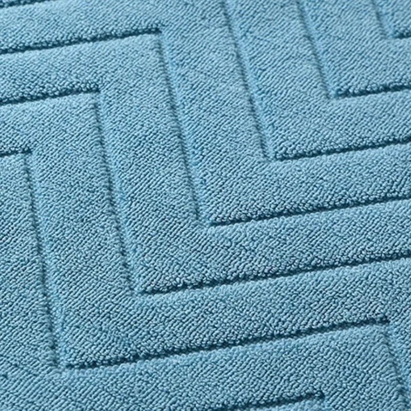 Tapis de bain scandinave zoom sur le textile