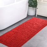 Grand tapis de bain rouge - Vignette | Nos tapis de bain 