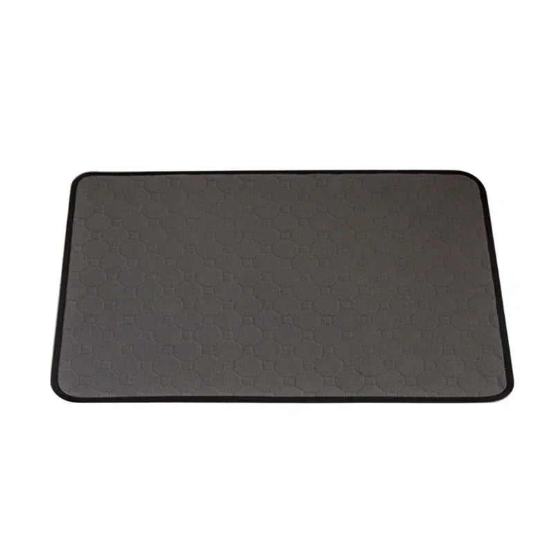 Tapis de bain pour chien gris