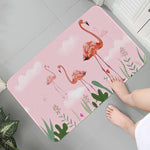 Tapis de bain flamand rose - Vignette | Nos tapis de bain 