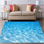 Tapis de bain bleu lagon - Vignette | Nos tapis de bain 