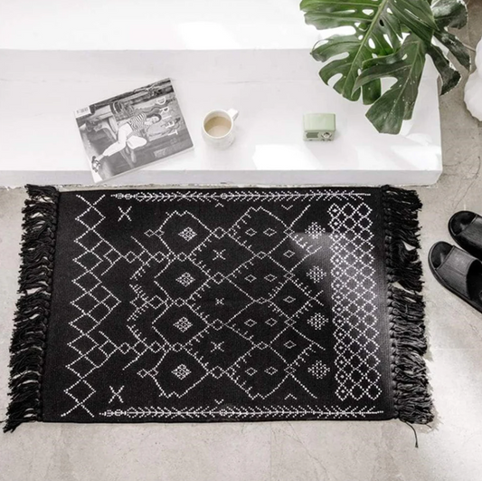 Tapis de bain coton grande taille