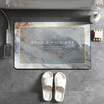 Tapis de bain spa de luxe gris