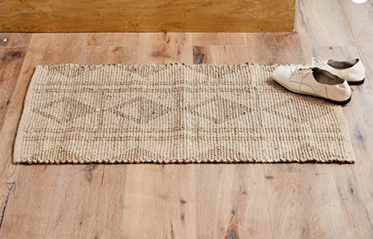 Tapis jonc de mer salle de bain