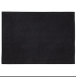 Tapis de bain coton noir - Vignette | Nos tapis de bain 