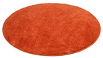 Tapis salle de bain 110cm orange