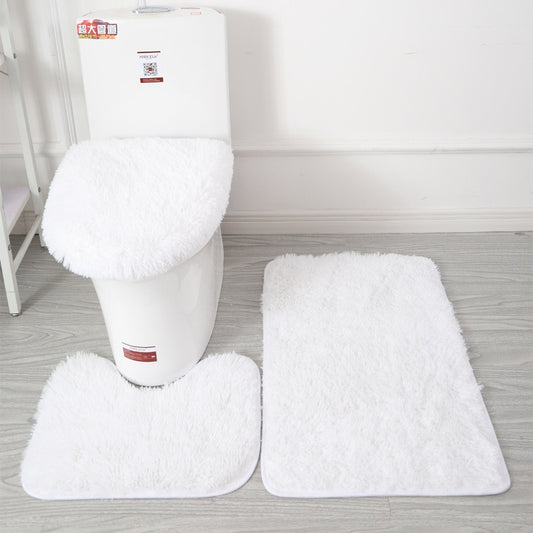 tapis de bain ultra moelleux blanc