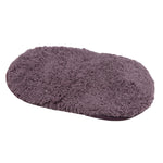 Tapis de bain bouclette violet