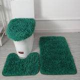 tapis de bain ultra moelleux vert