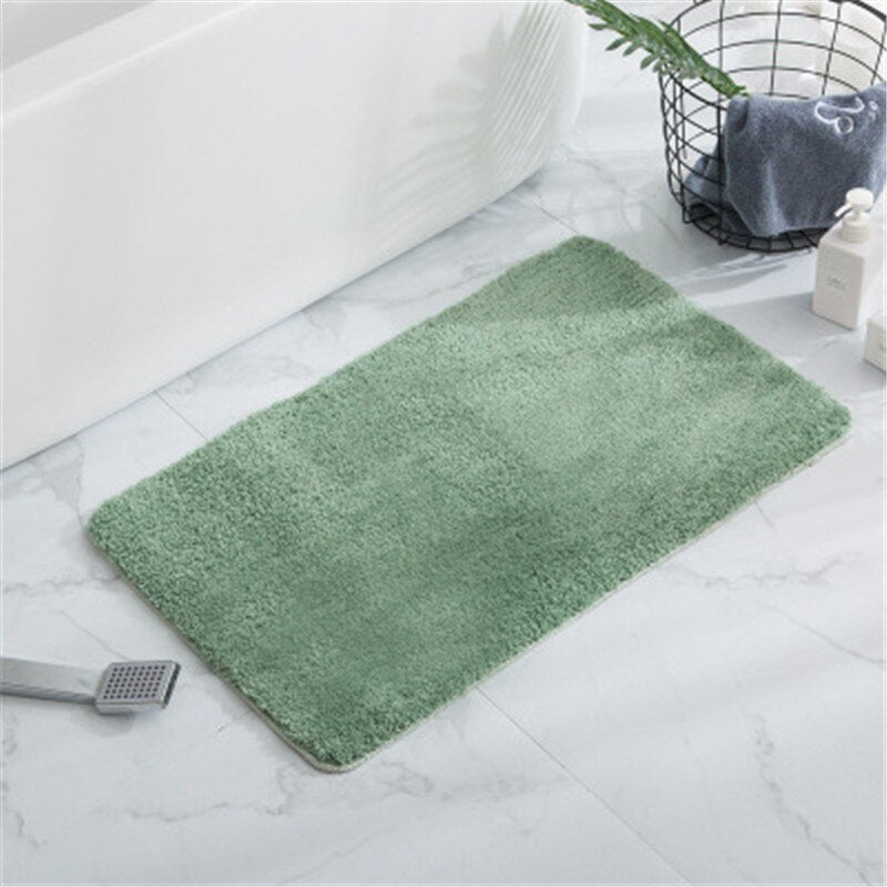 Tapis de bain vert sauge