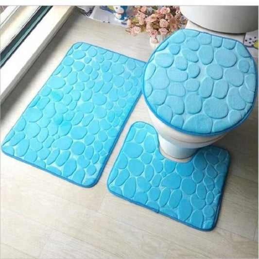 Ensemble tapis de bain et wc