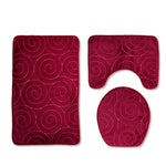 Ensemble tapis de bain et wc