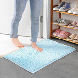 Tapis de bain antidérapant xxl bleu
