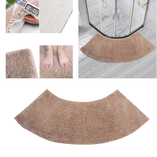 Tapis de bain d'angle