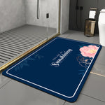 Tapis de bain en pierre diatomite