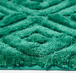 Tapis salle de bain vert emeraude - Vignette | Nos tapis de bain 